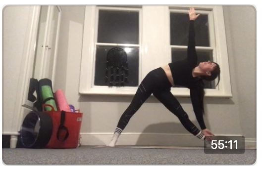 Yoga live with Samantha